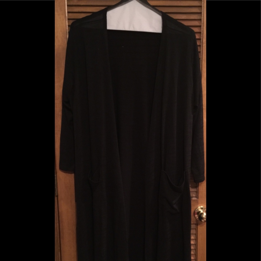 Lularoe NWOT Black Sarah sz 3xl